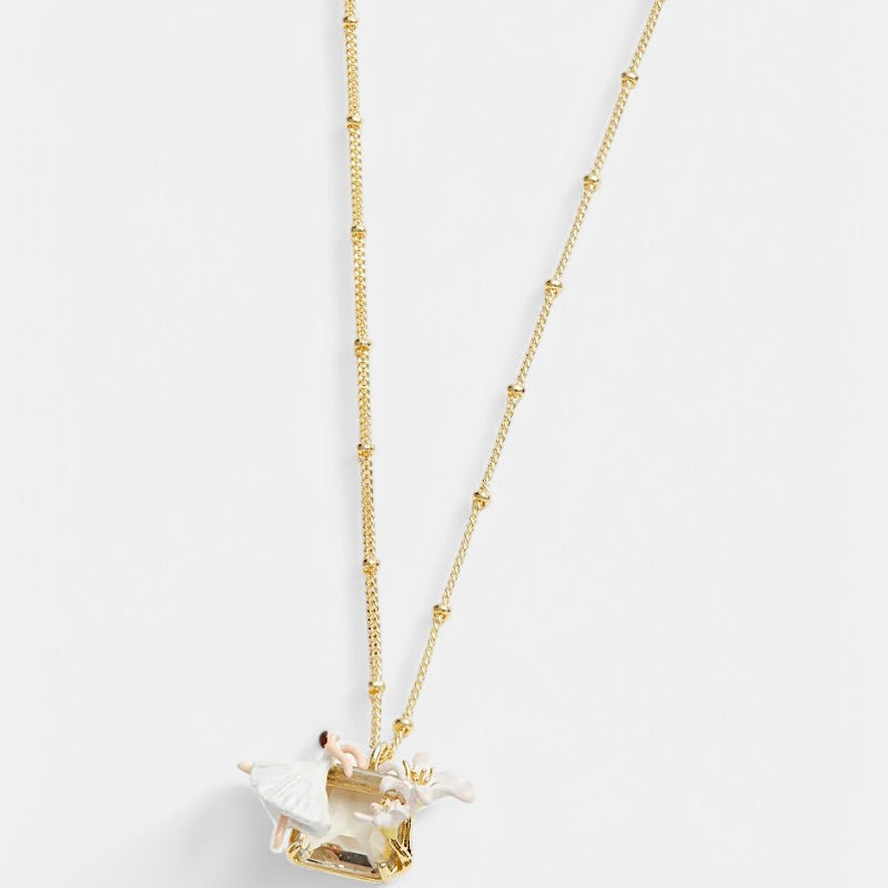 Collar Esmeralda Bailarina Ópera