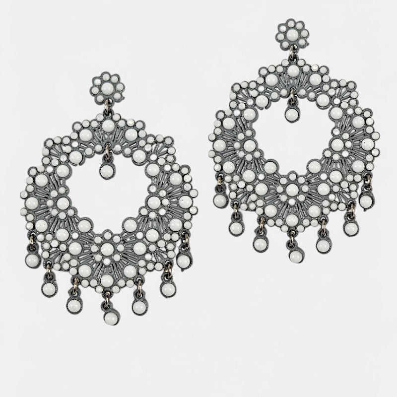 Pendientes Artesanales Forma Redonda