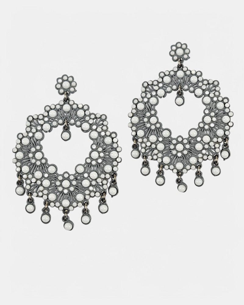 Pendientes Artesanales Forma Redonda