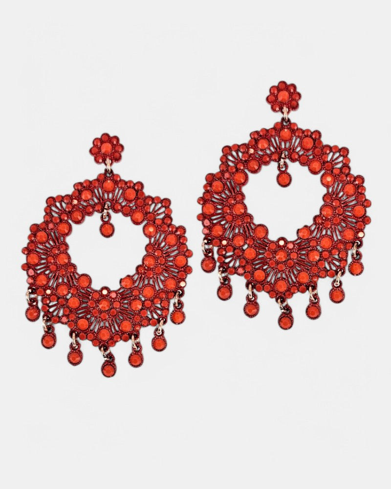 Pendientes Artesanales Forma Redonda