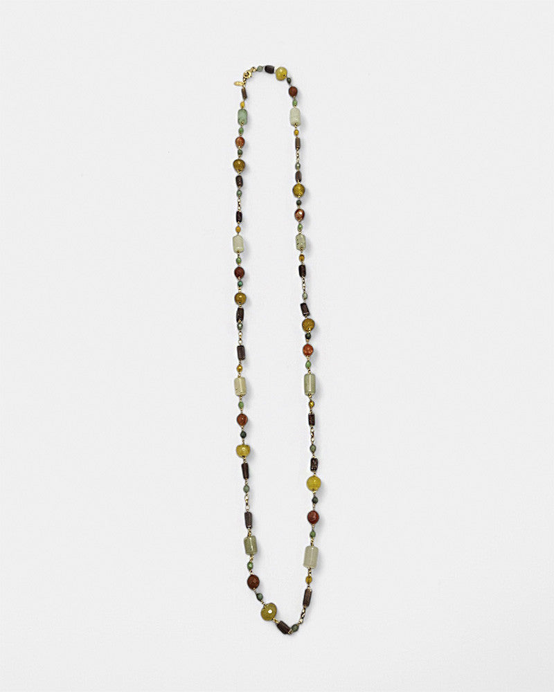 Collar Plata Jade Cornalina