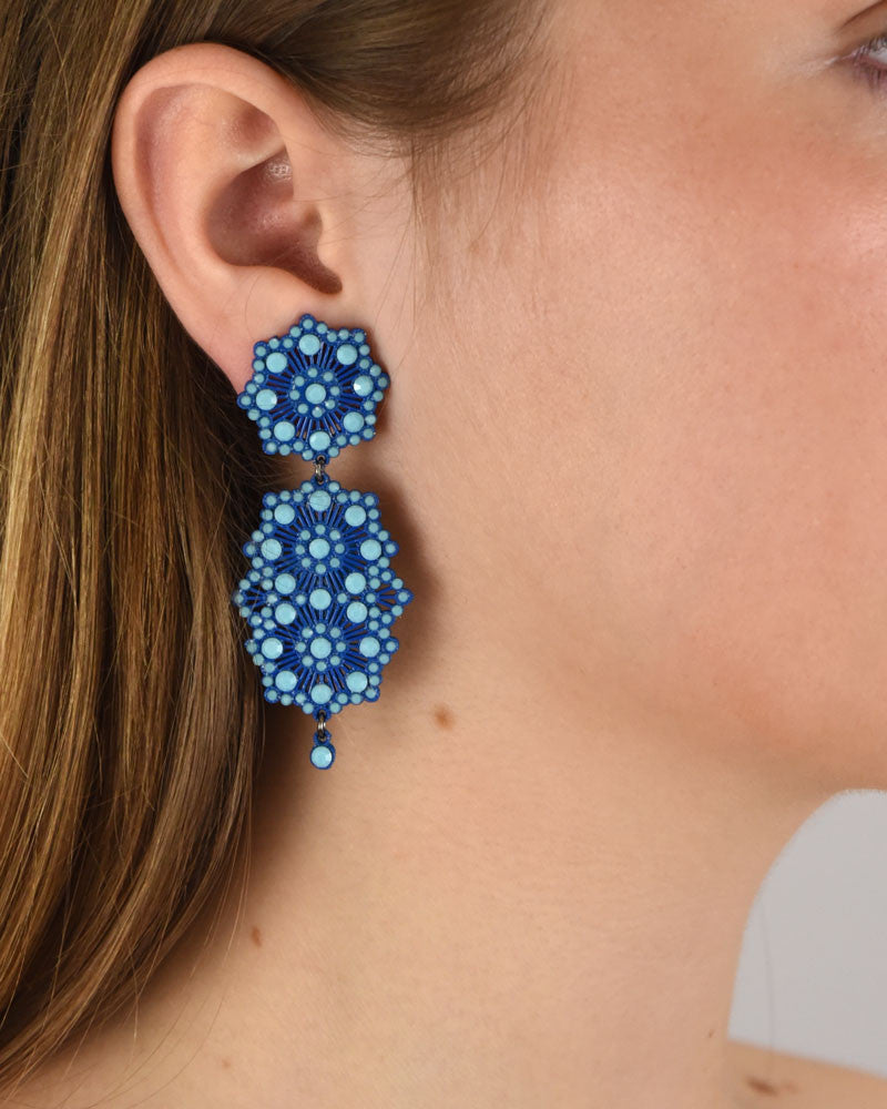 Pendientes Colgantes Dos Formas