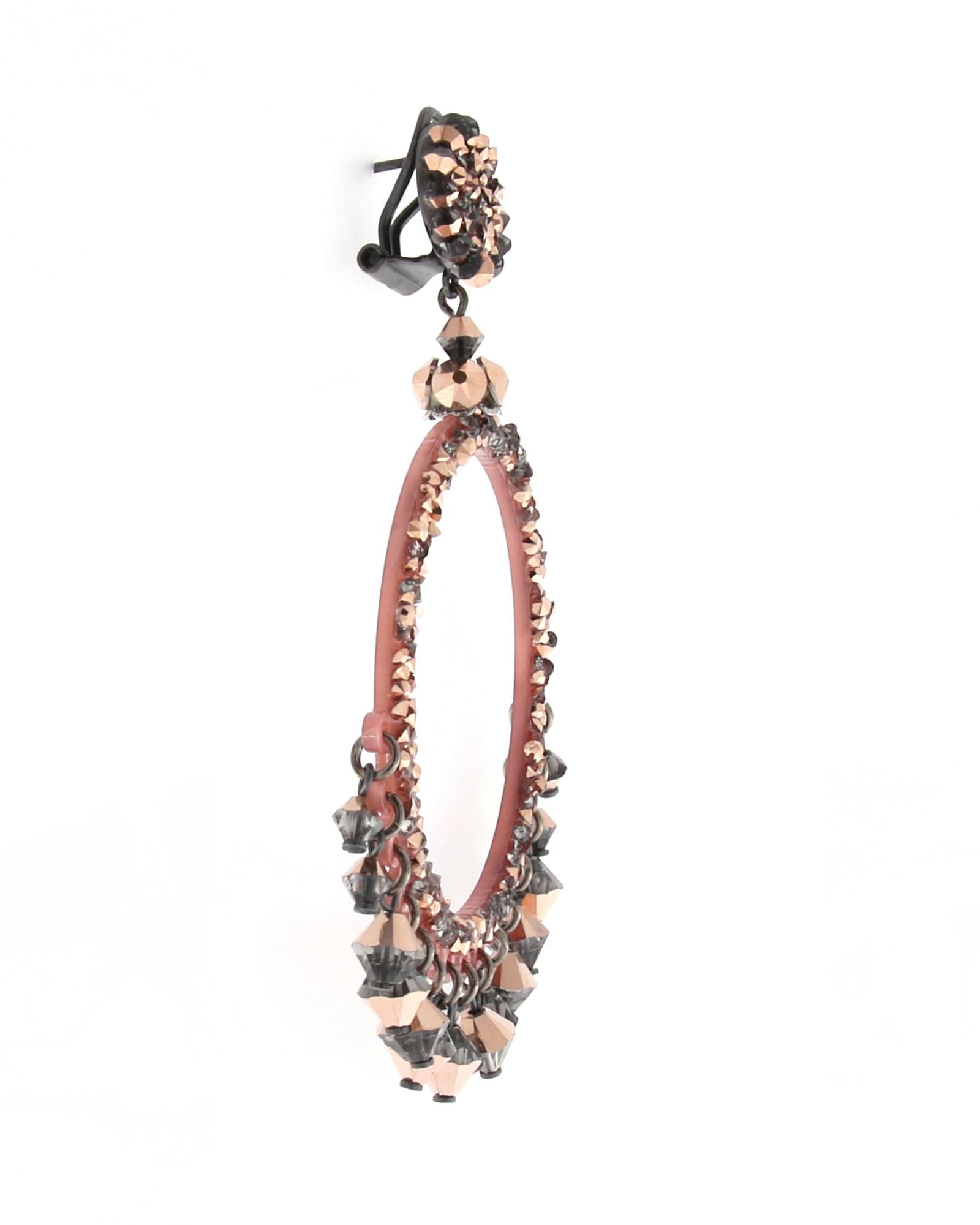 Swarovski hoop earrings 