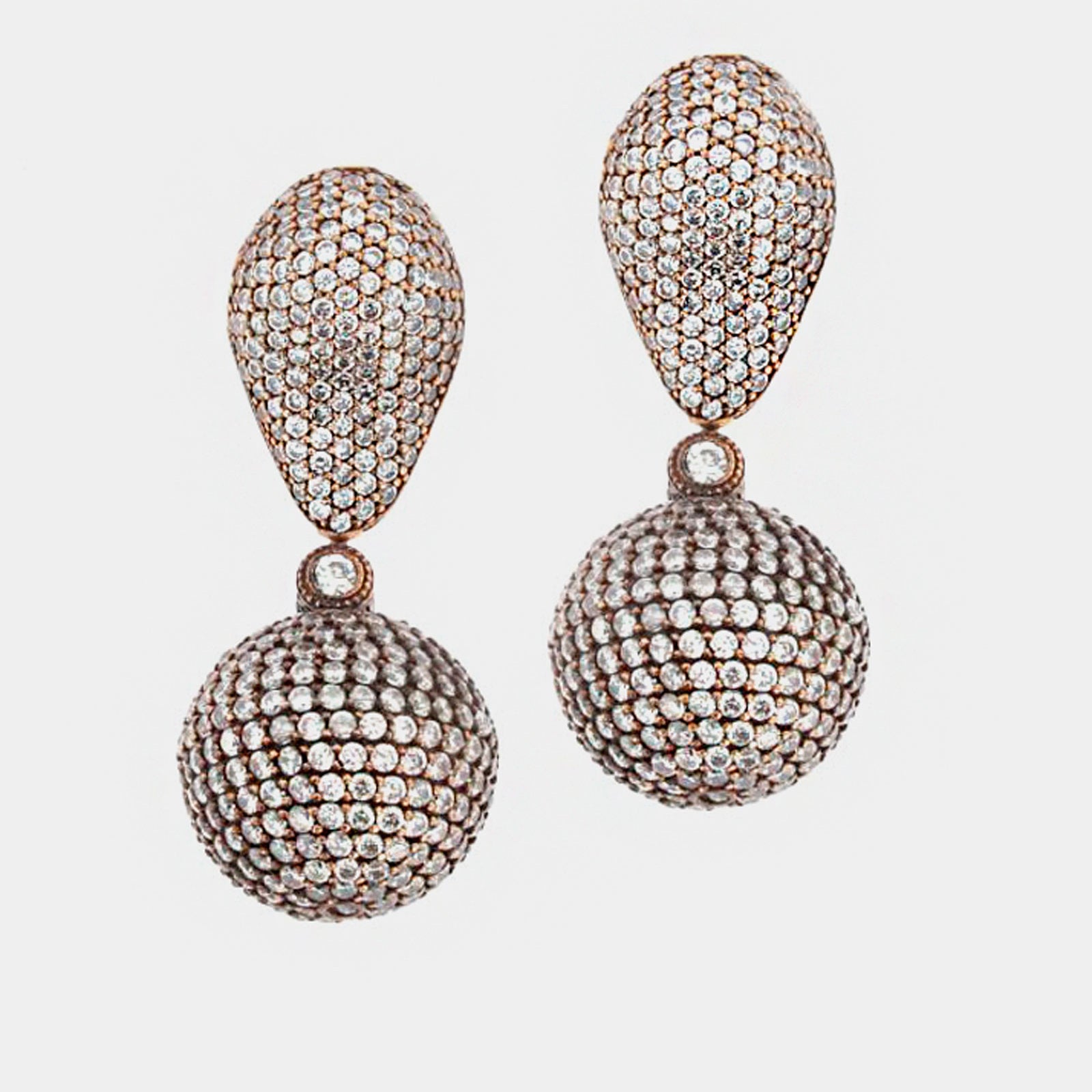 Pendientes Babycoco circonitas