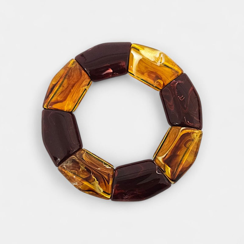 Brazalete aro resina Gaga