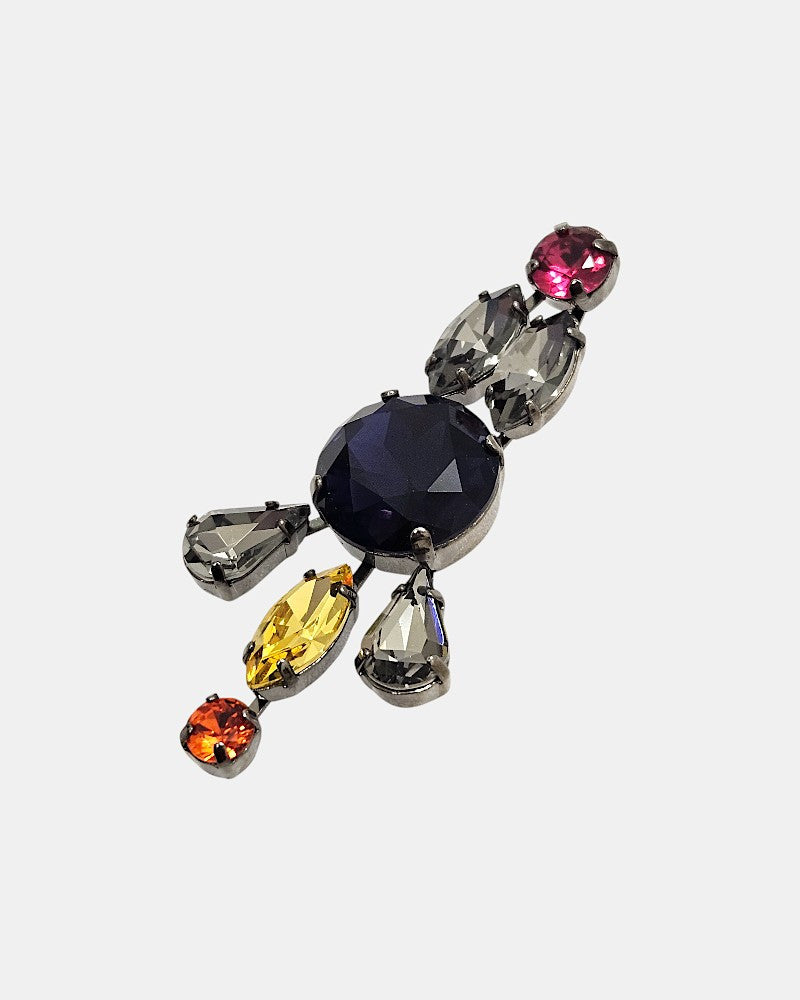 Multicolored crystal pendant