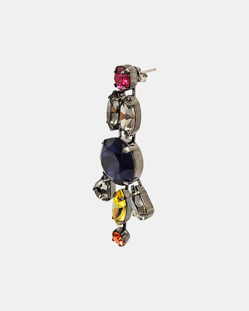 Multicolored crystal pendant