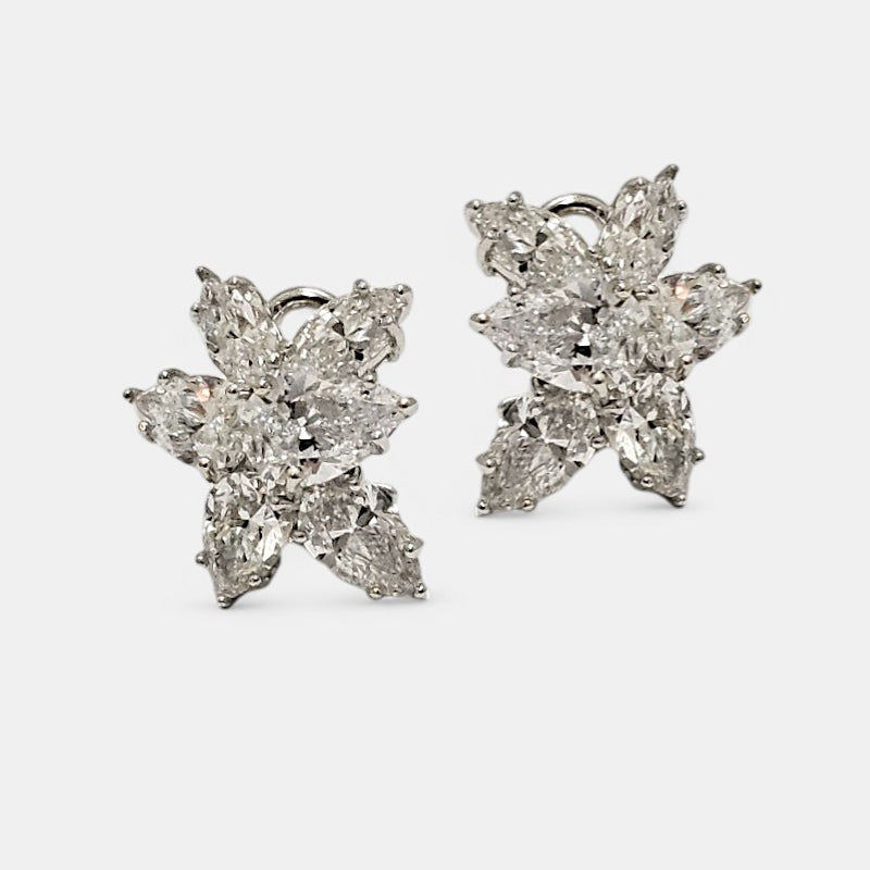 Pendientes de plata y circonita