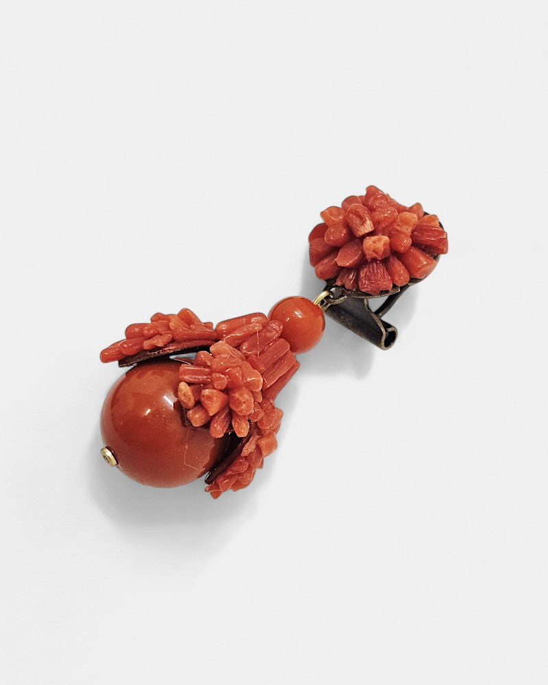 Pendientes coral Almarea