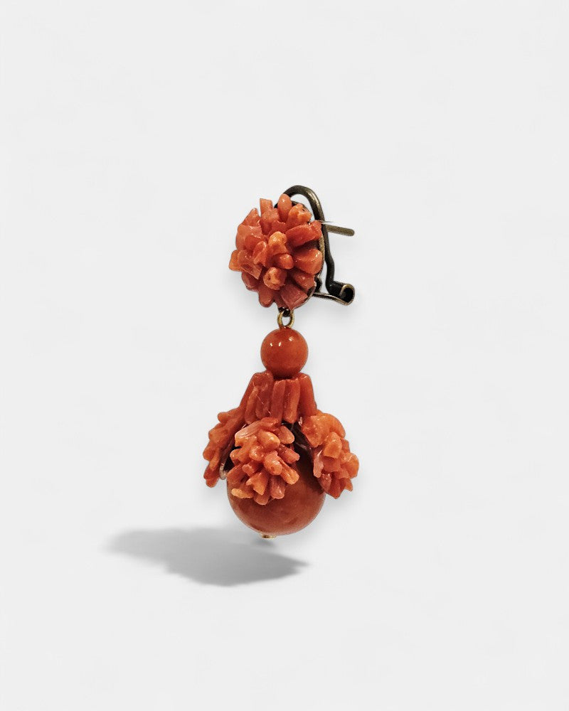 Pendientes coral Almarea
