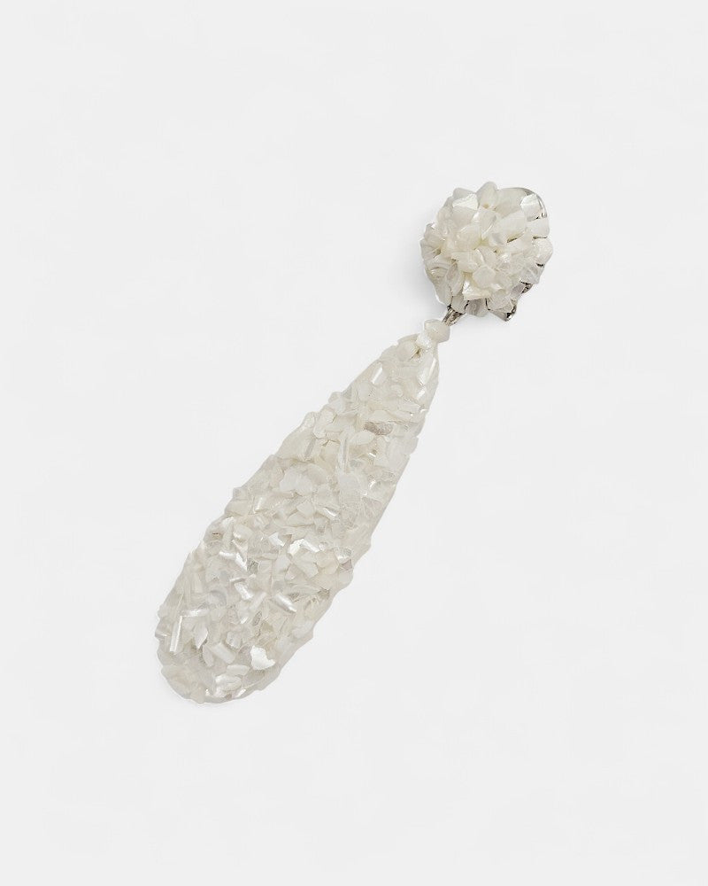 Pendientes nácar lágrima