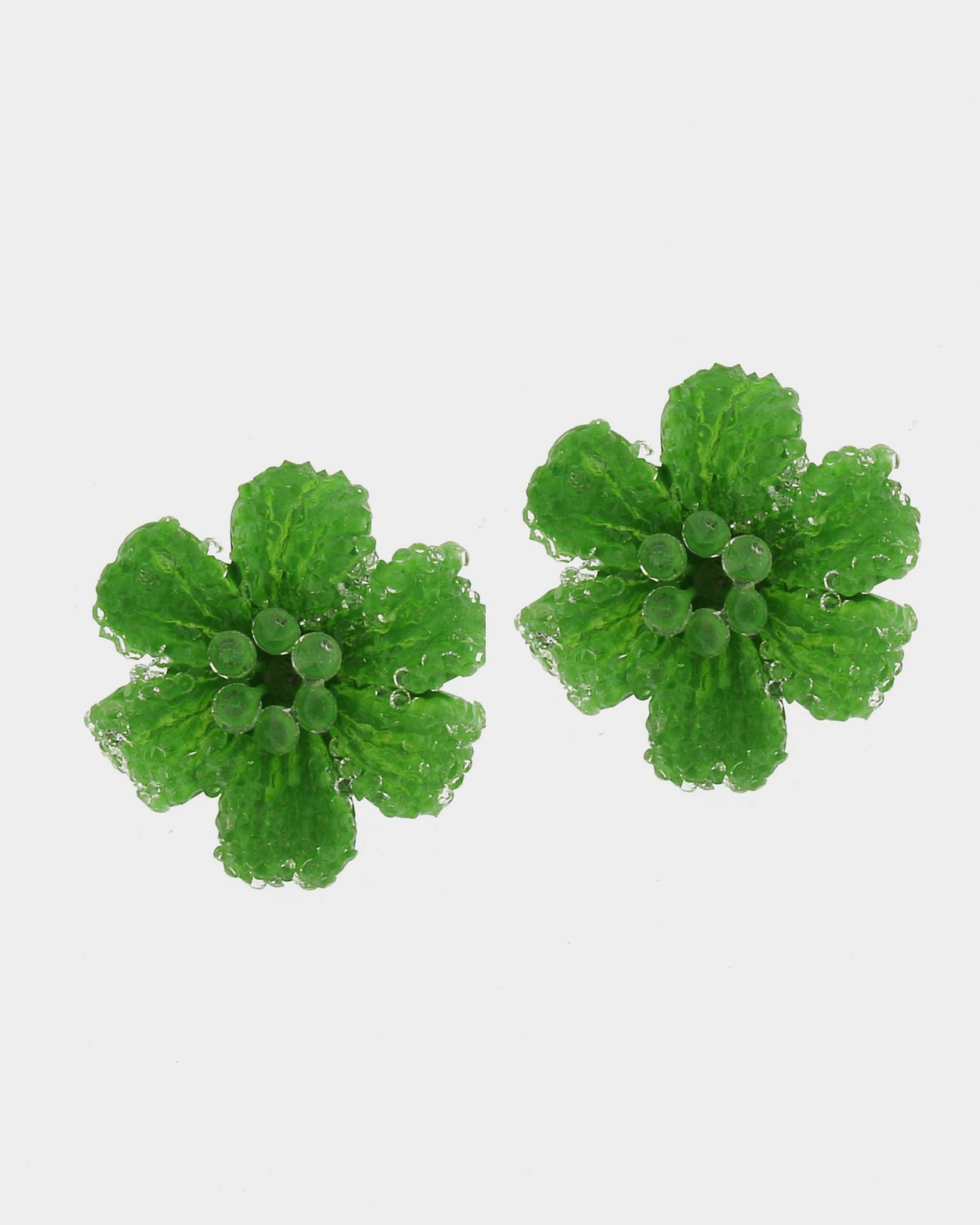 Dublos green flower pendant