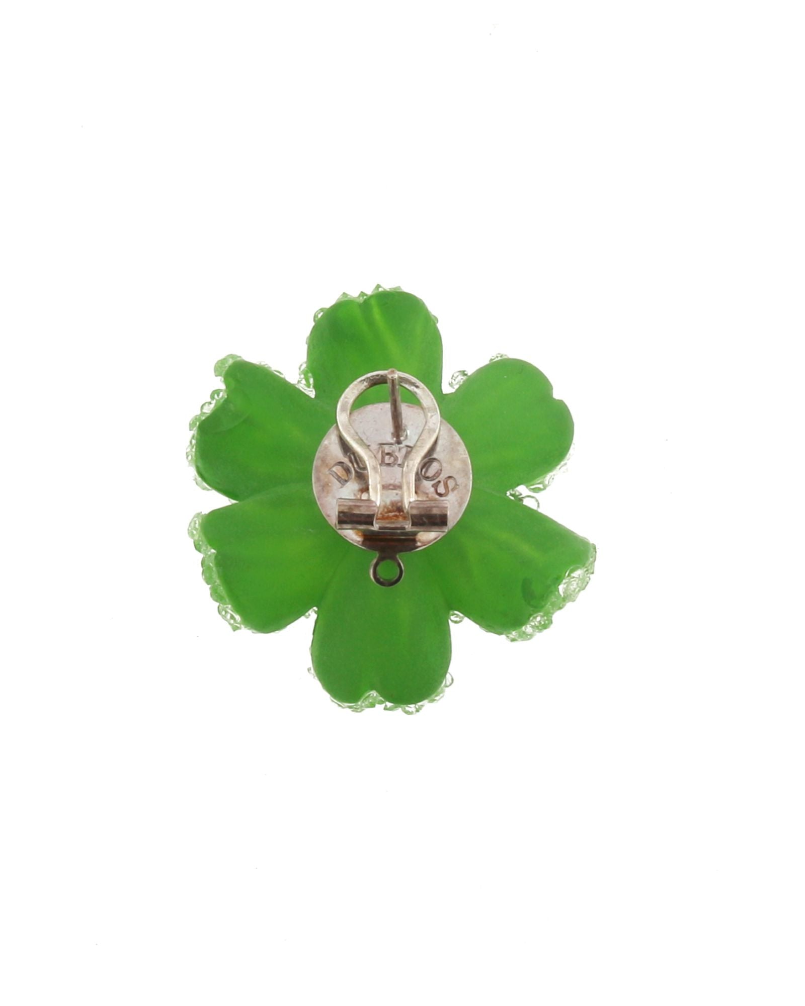 Dublos green flower pendant