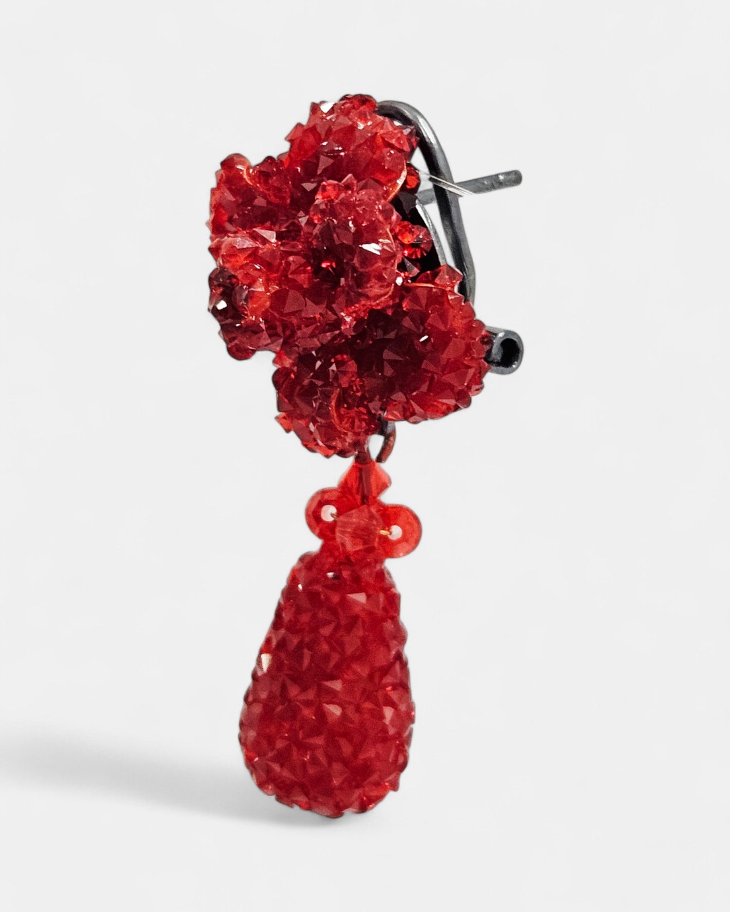 Pendientes rojos swarovski Celina