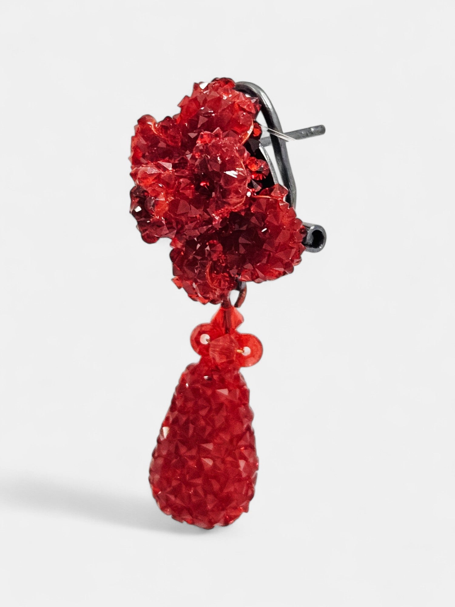 Pendientes rojos swarovski Celina