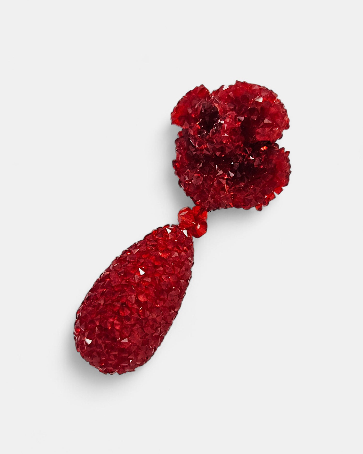 Pendientes rojos swarovski Isola