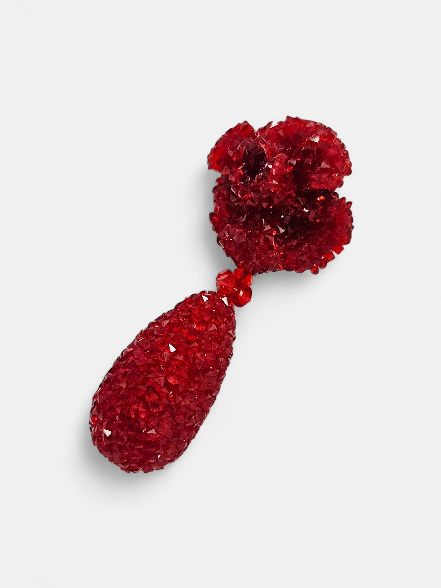 Pendientes rojos swarovski Isola