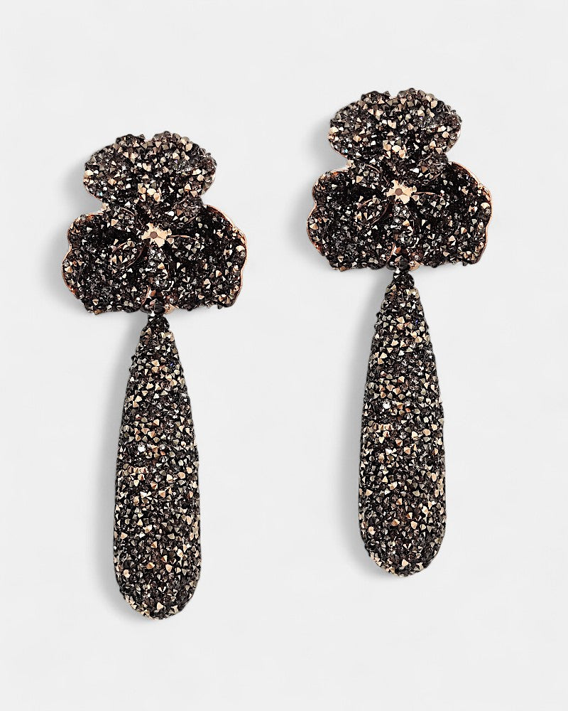 Boucles d'oreilles fantaisie Swarovski Talia