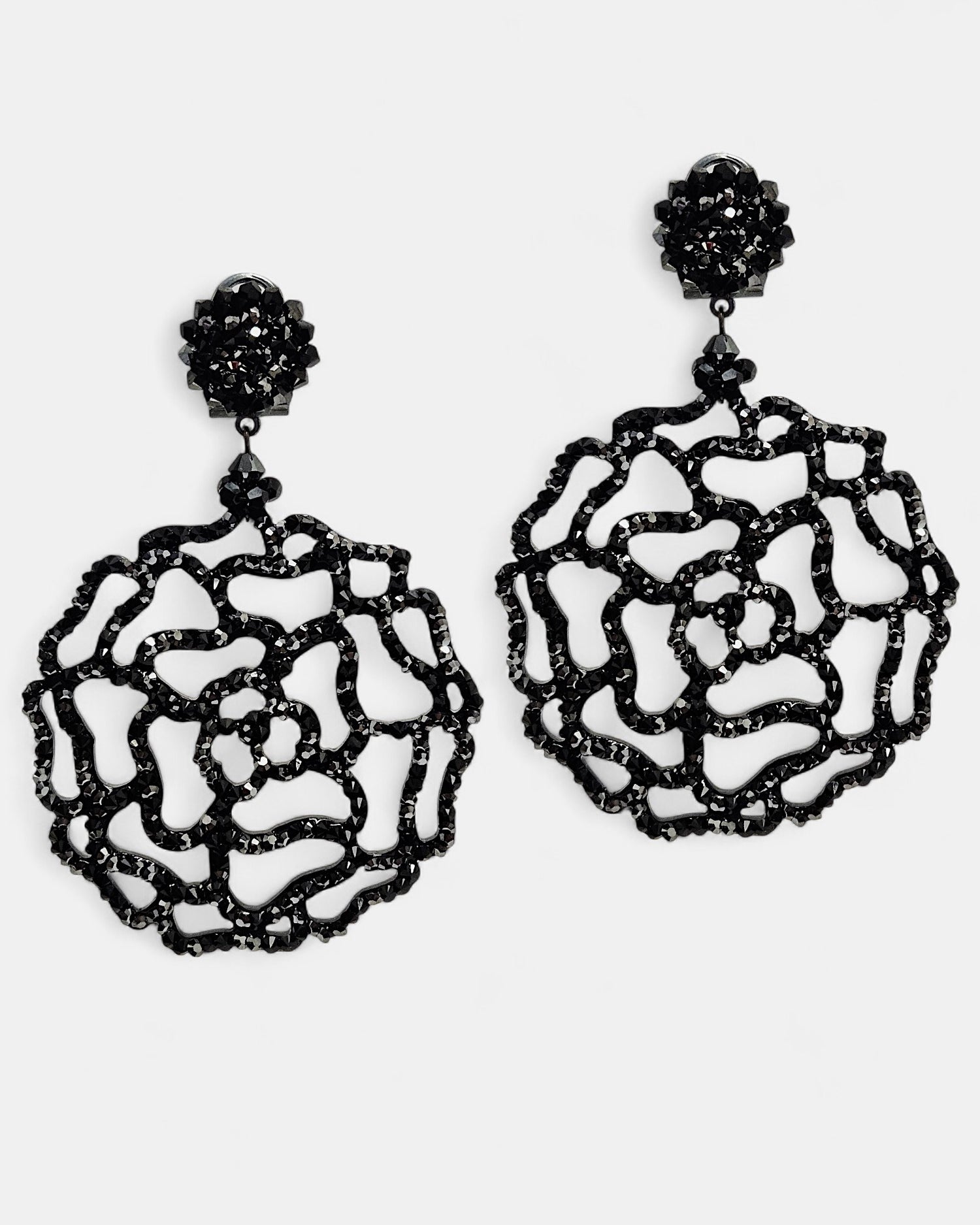 Swarovski Arenza black earring