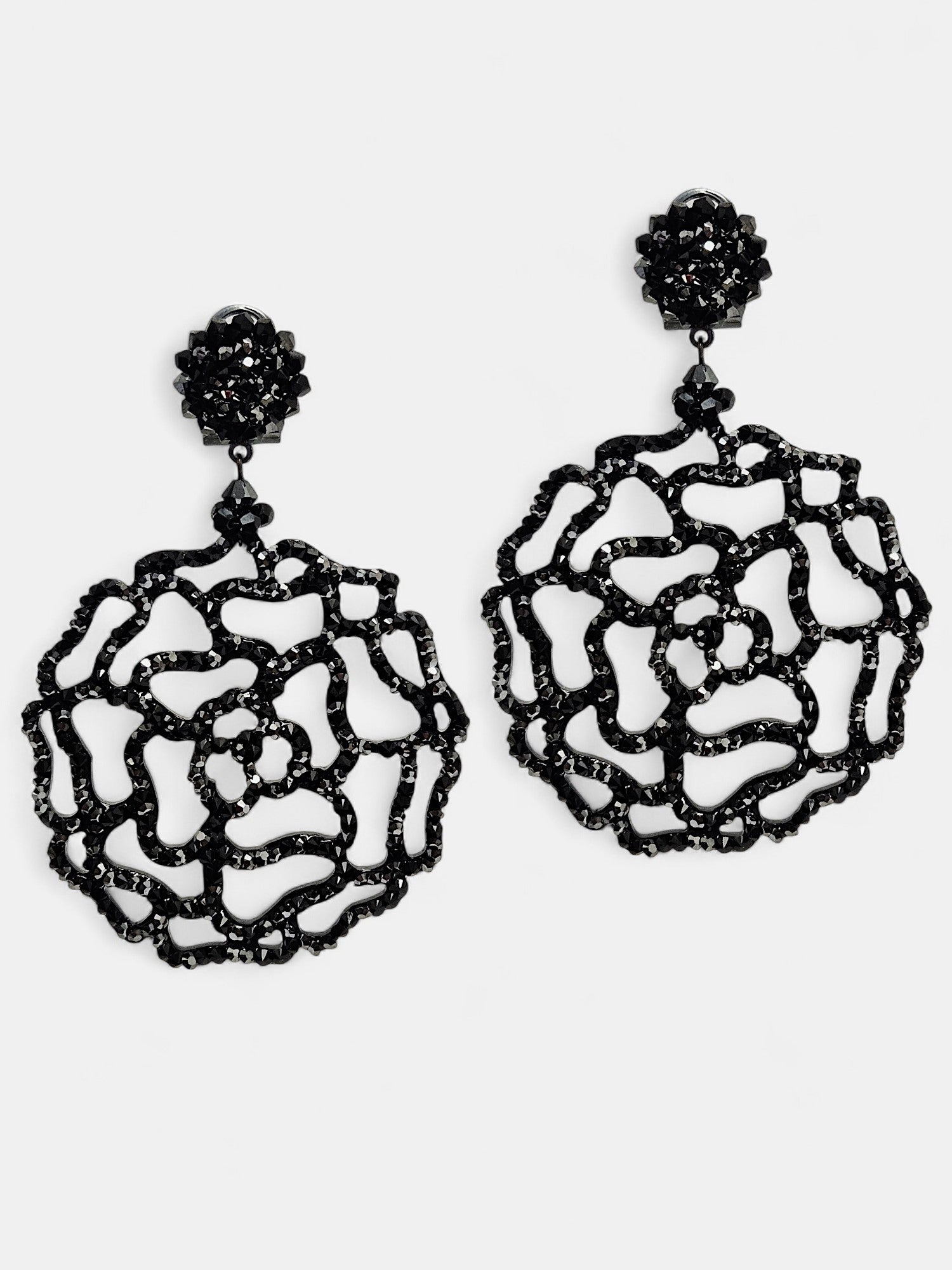 Swarovski Arenza black earring