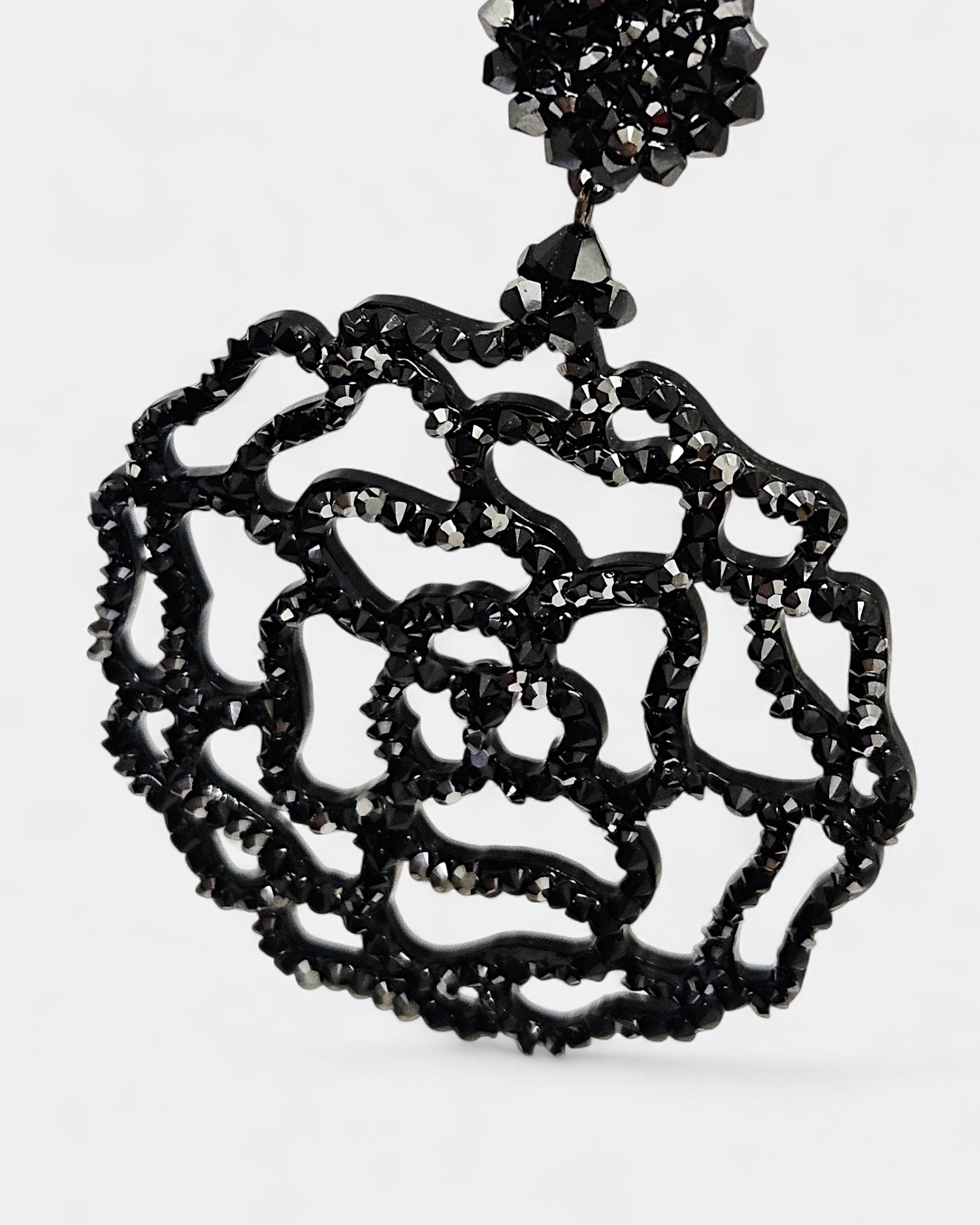 Swarovski Arenza black earring