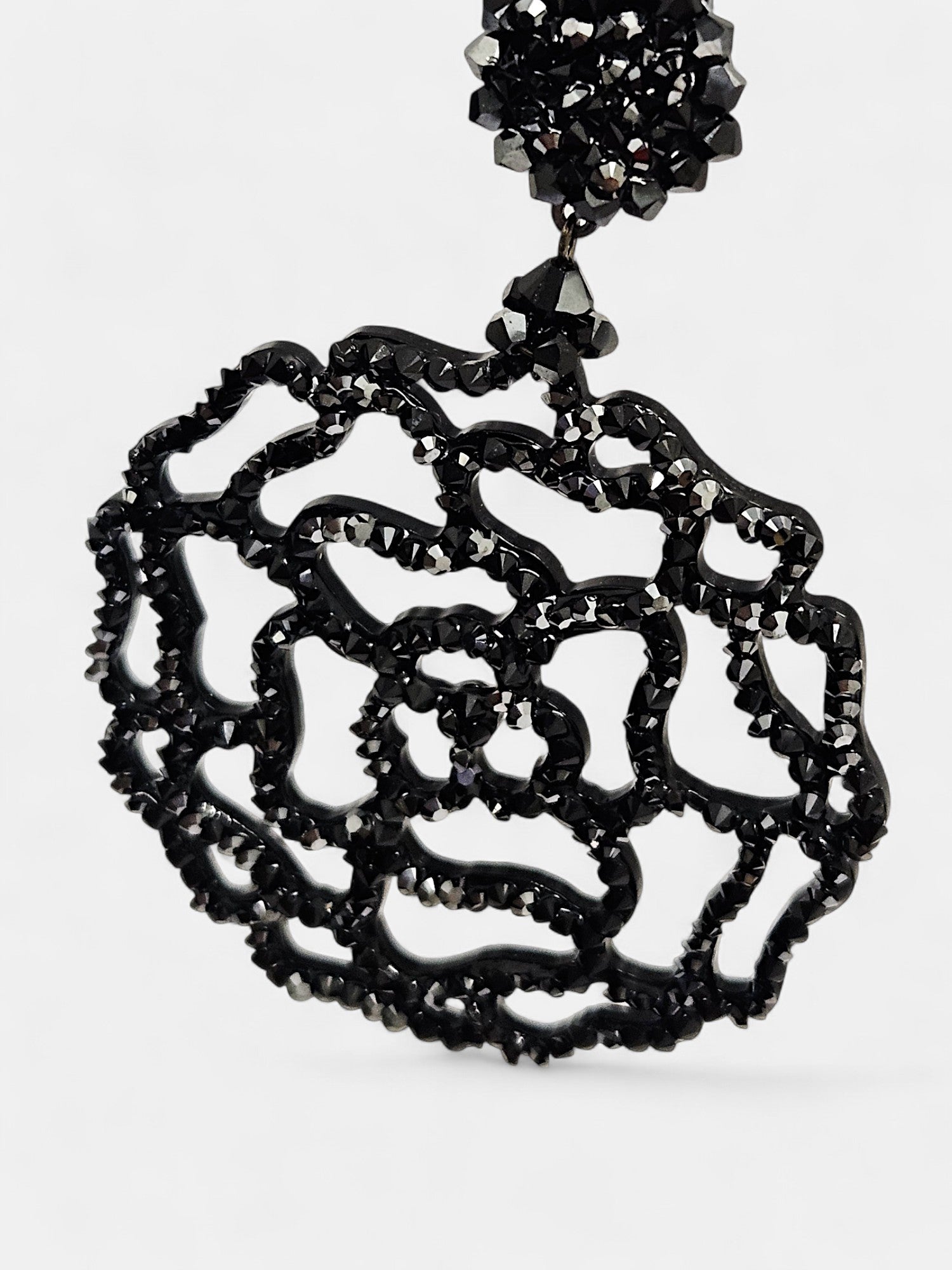 Swarovski Arenza black earring