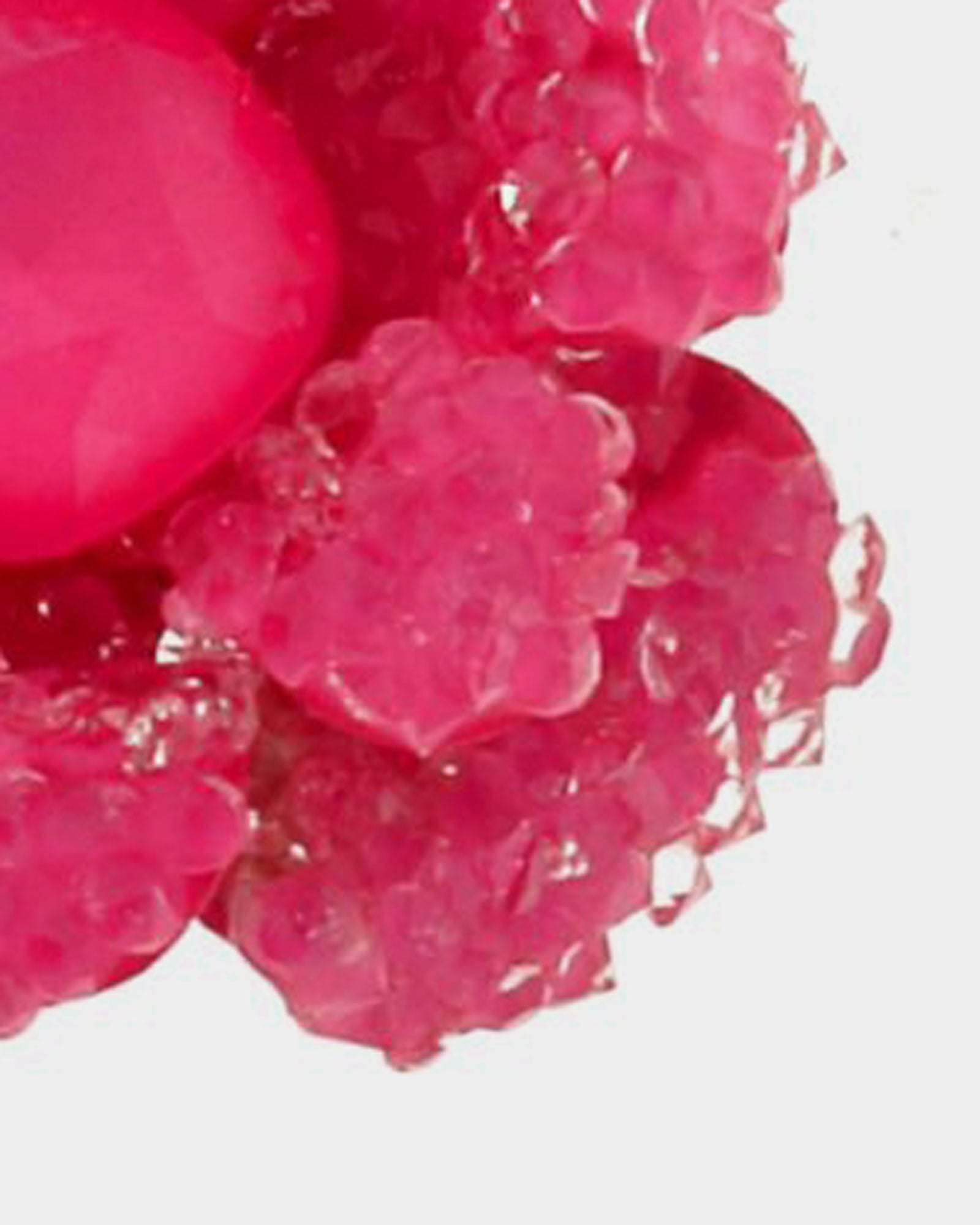 Pendientes Dublos flor swarovski rosa pink