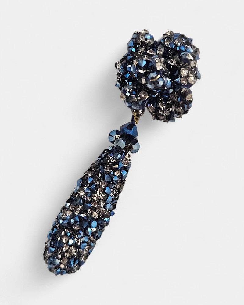 Swarovski blue Dublos earrings