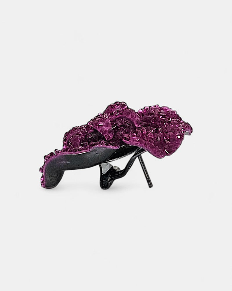 Pendientes Dublos Buganvilla con Cristales Swarovski