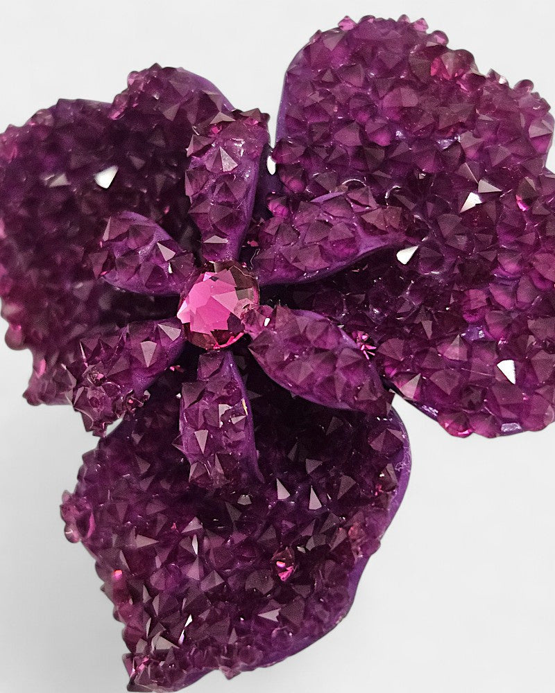 Pendientes Dublos Buganvilla con Cristales Swarovski