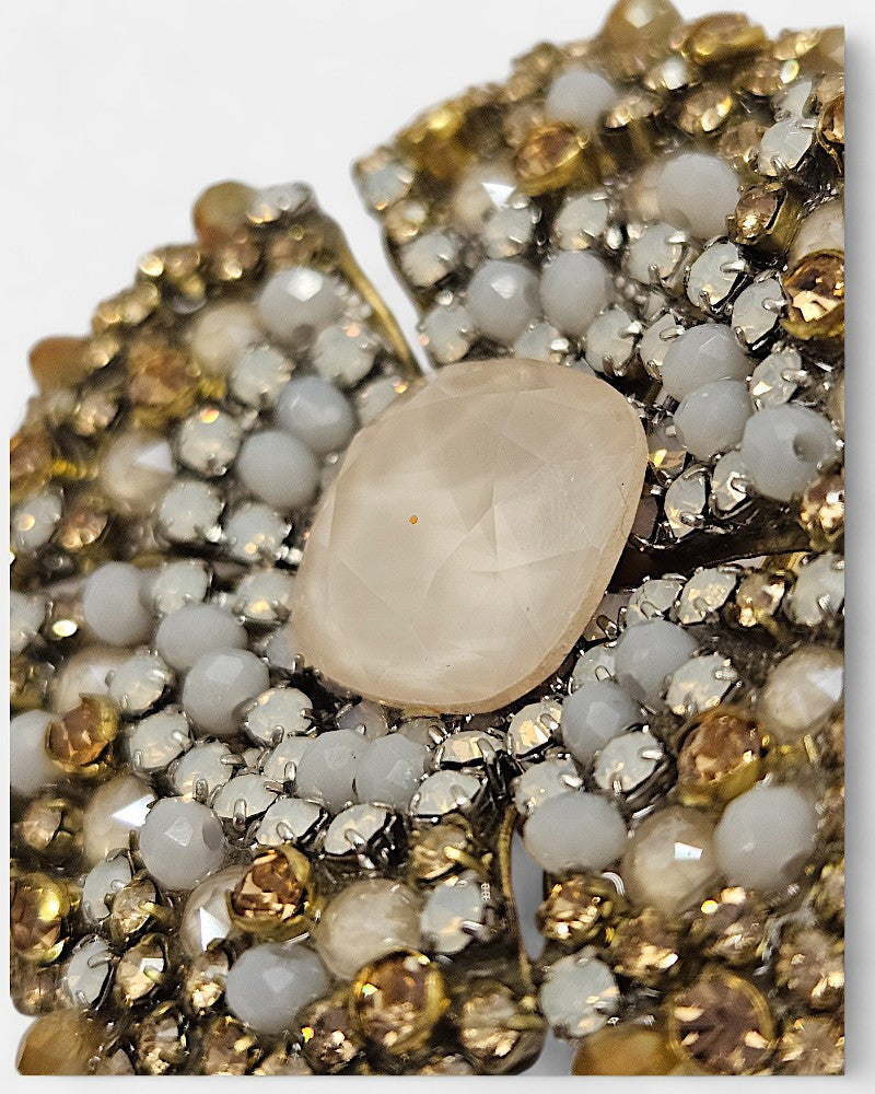 Pendientes flor swarovski Dublos