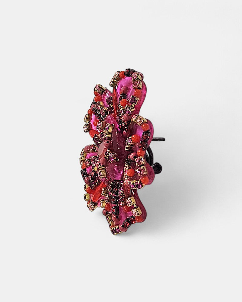 Pendientes flor swarovski Dublos