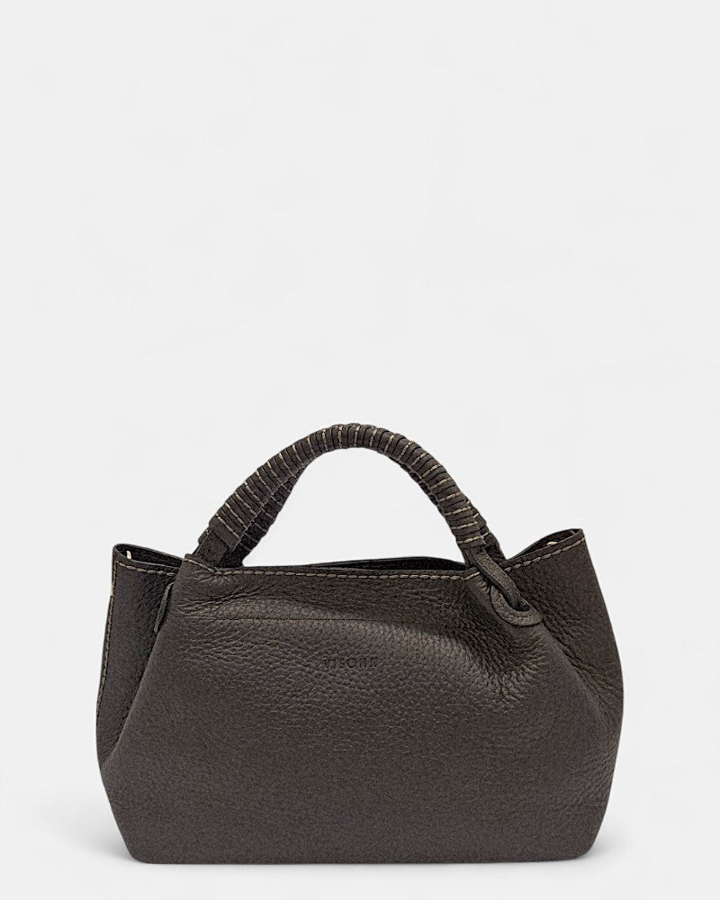 Mia brown leather handbag