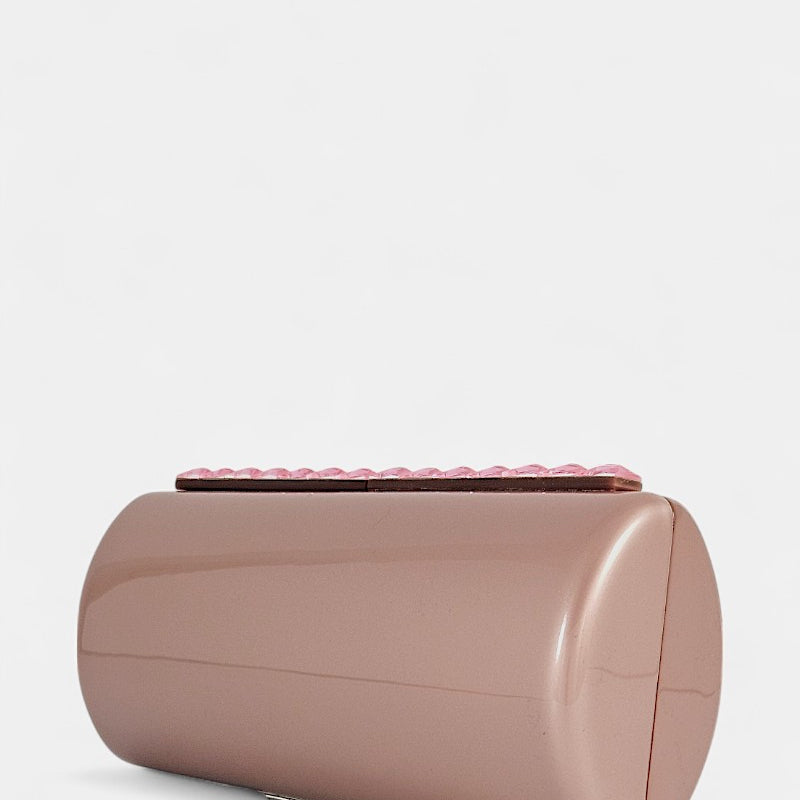 Clutch nude rosado para invitadas