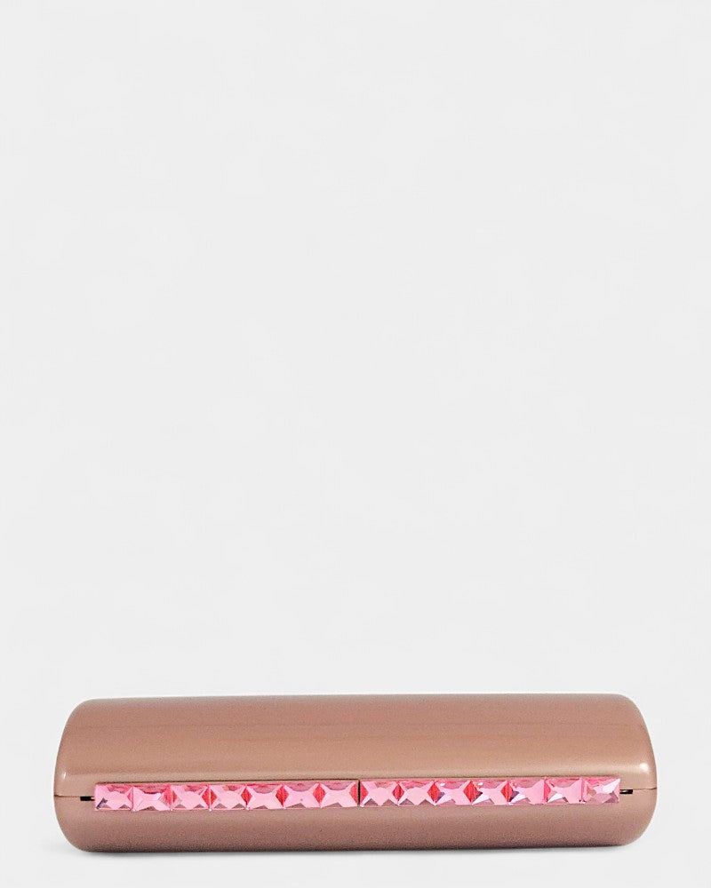 Clutch nude rosado para invitadas