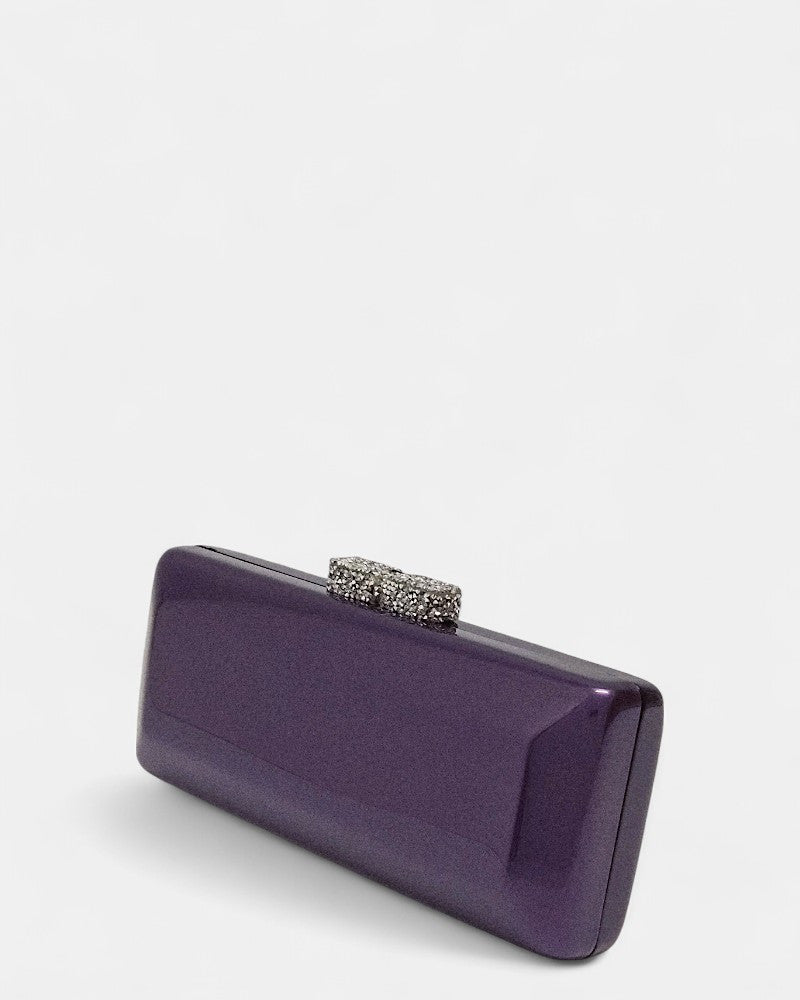 Bolso de invitada morado Plum