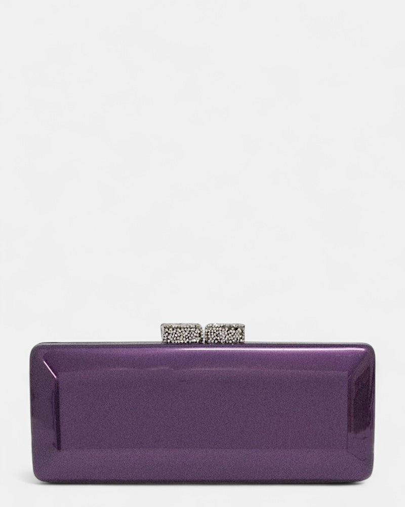 Bolso de invitada morado Plum