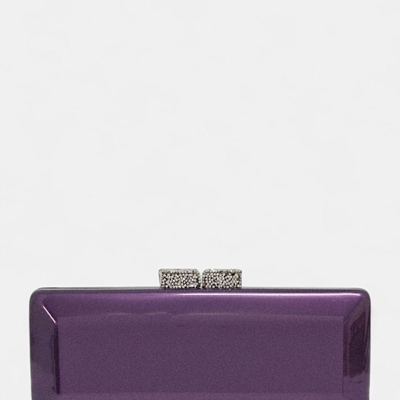 Bolso de invitada morado Plum