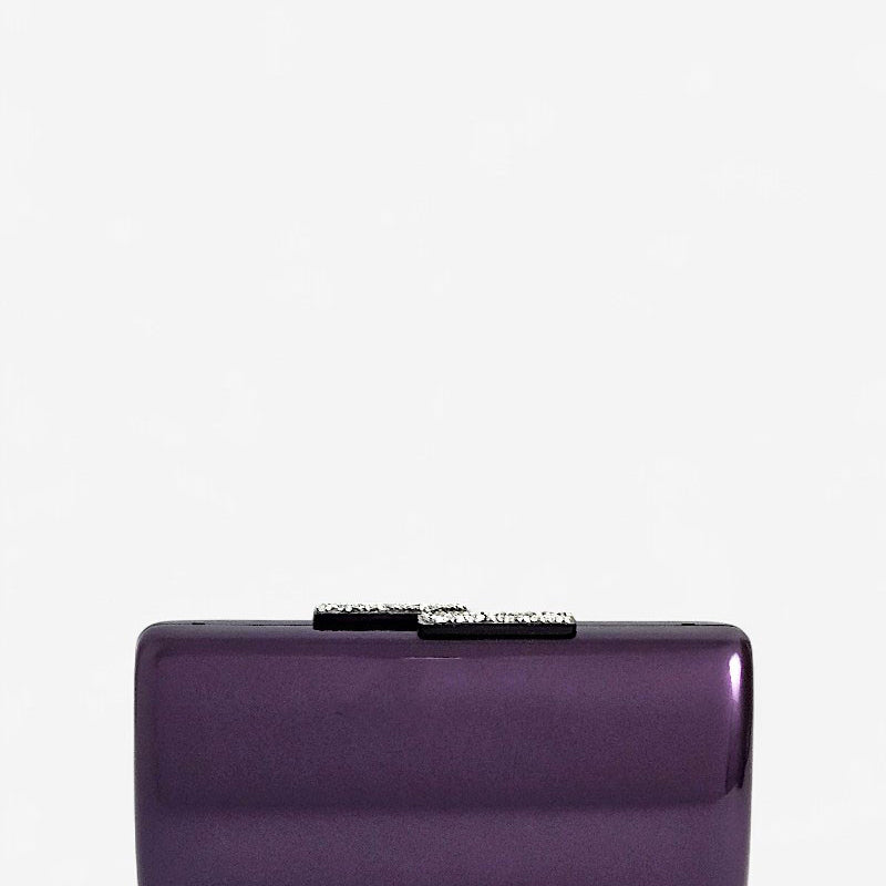 Sac de cérémonie en velours prune