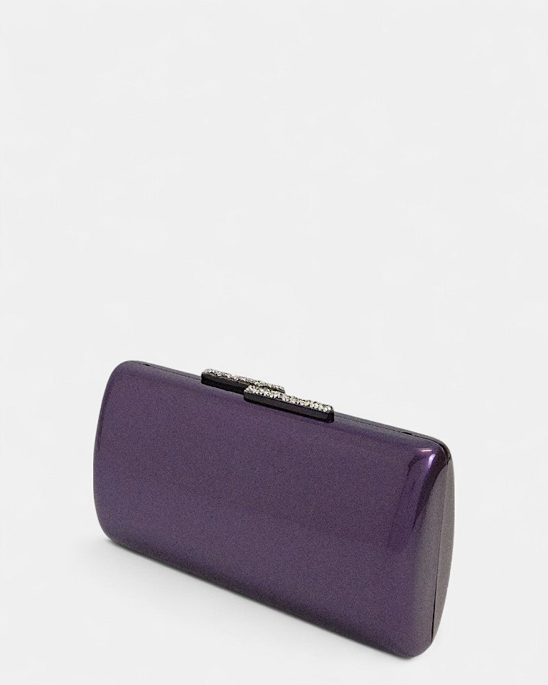 Sac de cérémonie en velours prune