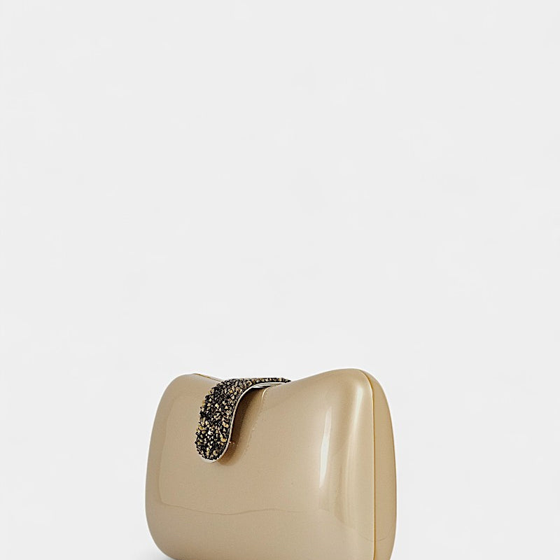 Bolsito de fiesta con cristal Silk Mink