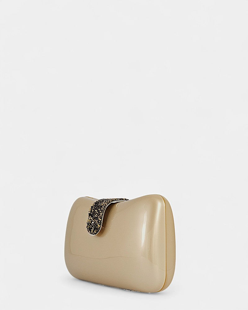 Bolsito de fiesta con cristal Silk Mink