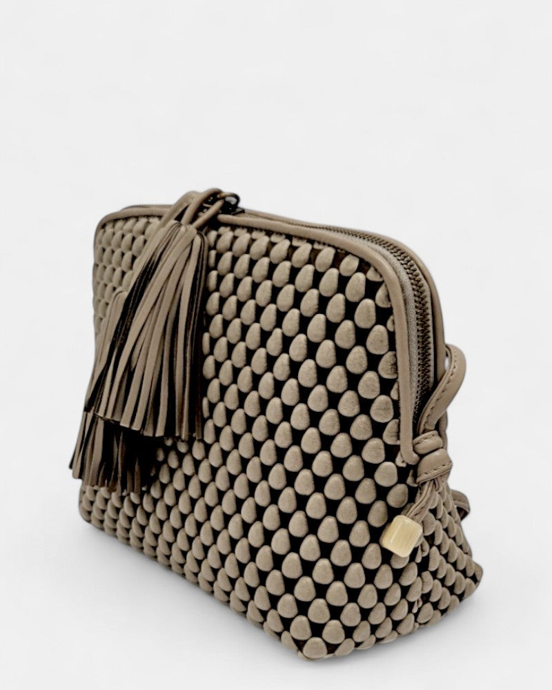 Bolso bandolera Gizmo Large Ash grey