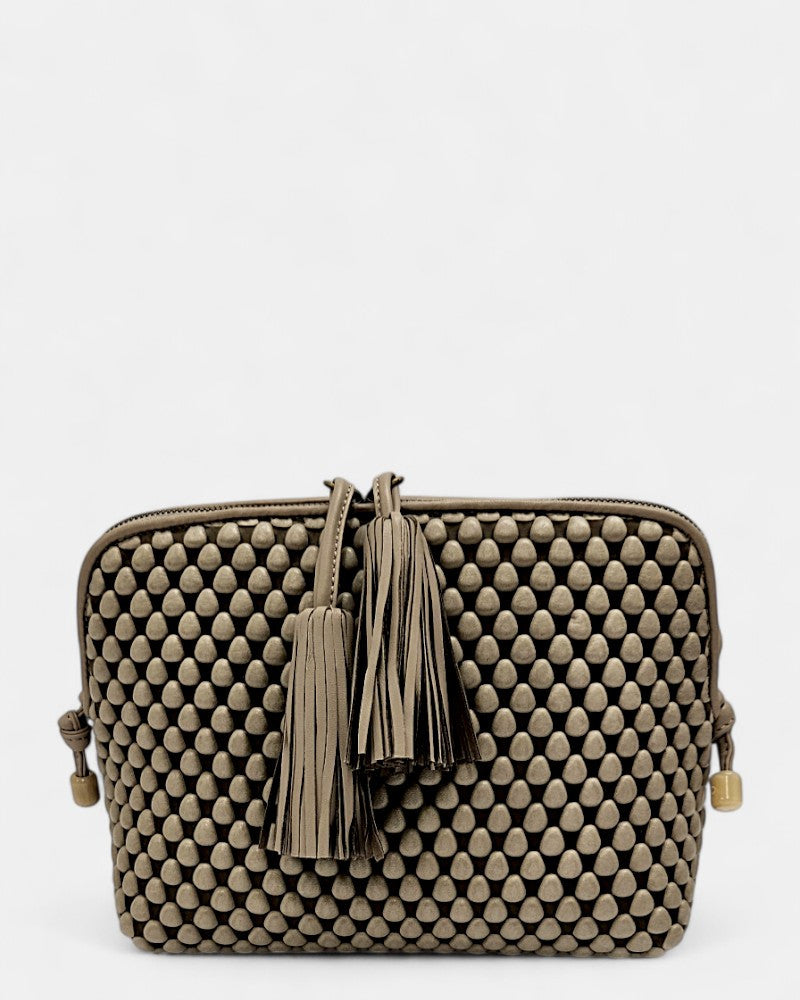 Bolso bandolera Gizmo Large Ash grey