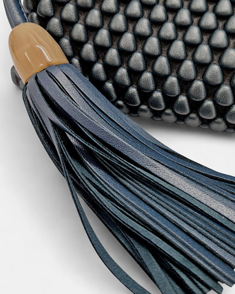 Bolso tango blue nacre