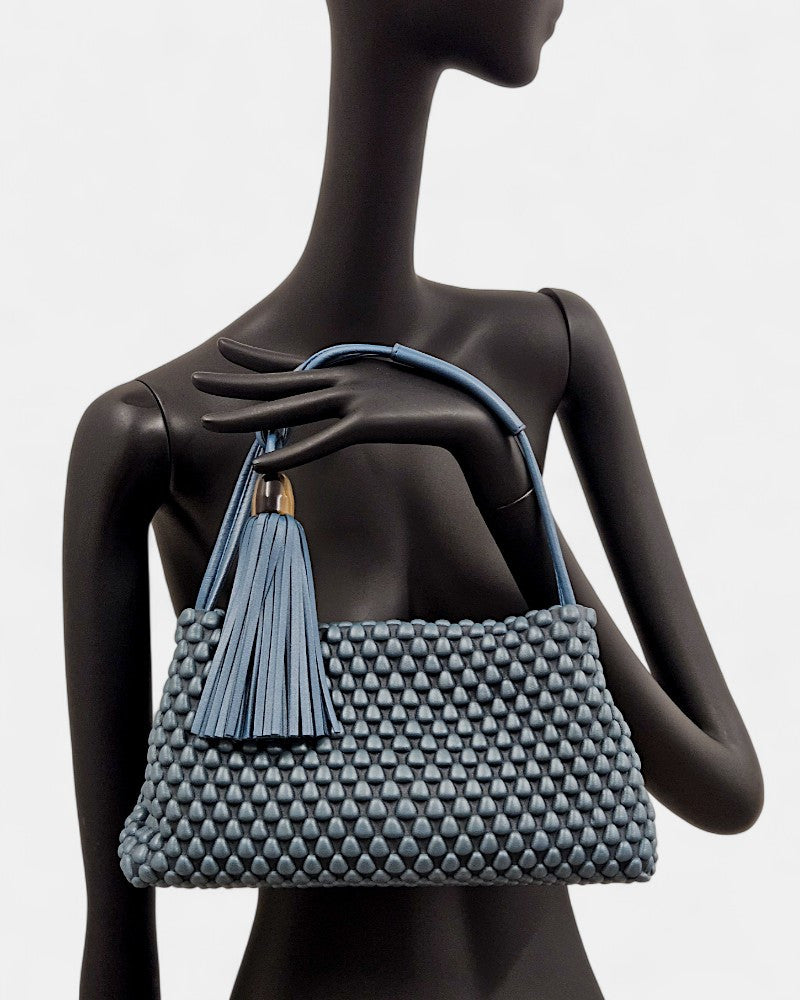 Bolso tango blue nacre
