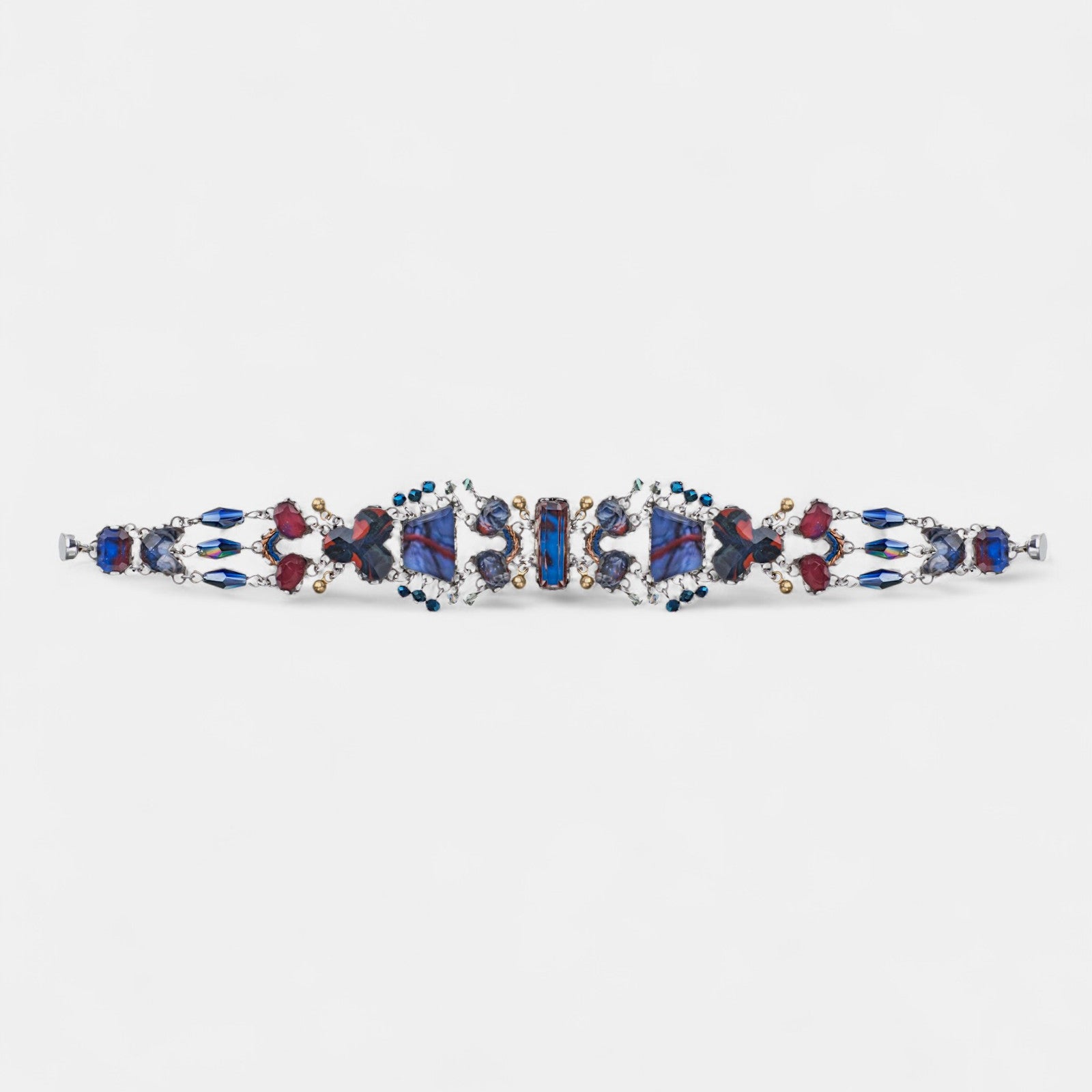 Pulsera cristal Nereid azul