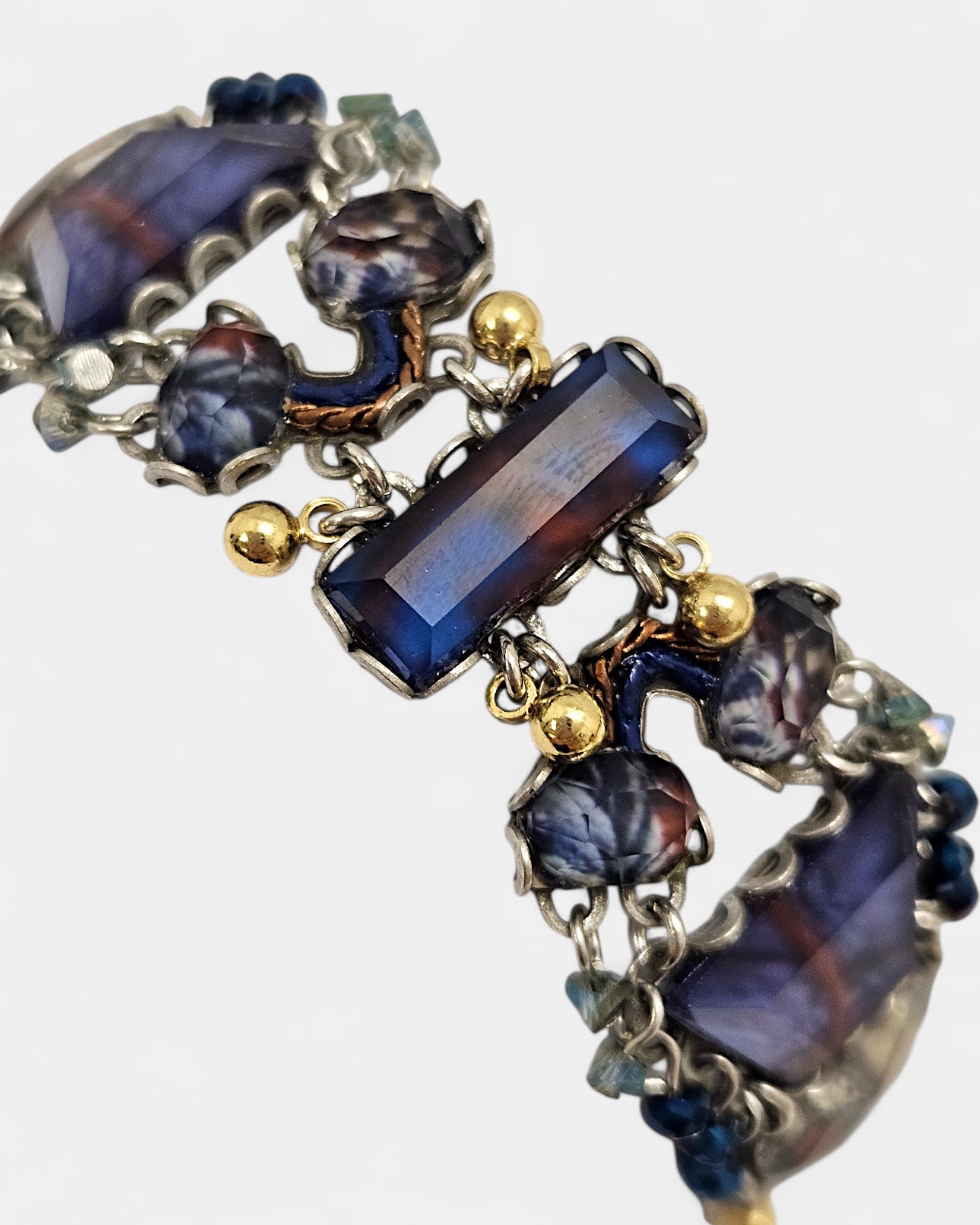 Pulsera cristal Nereid azul