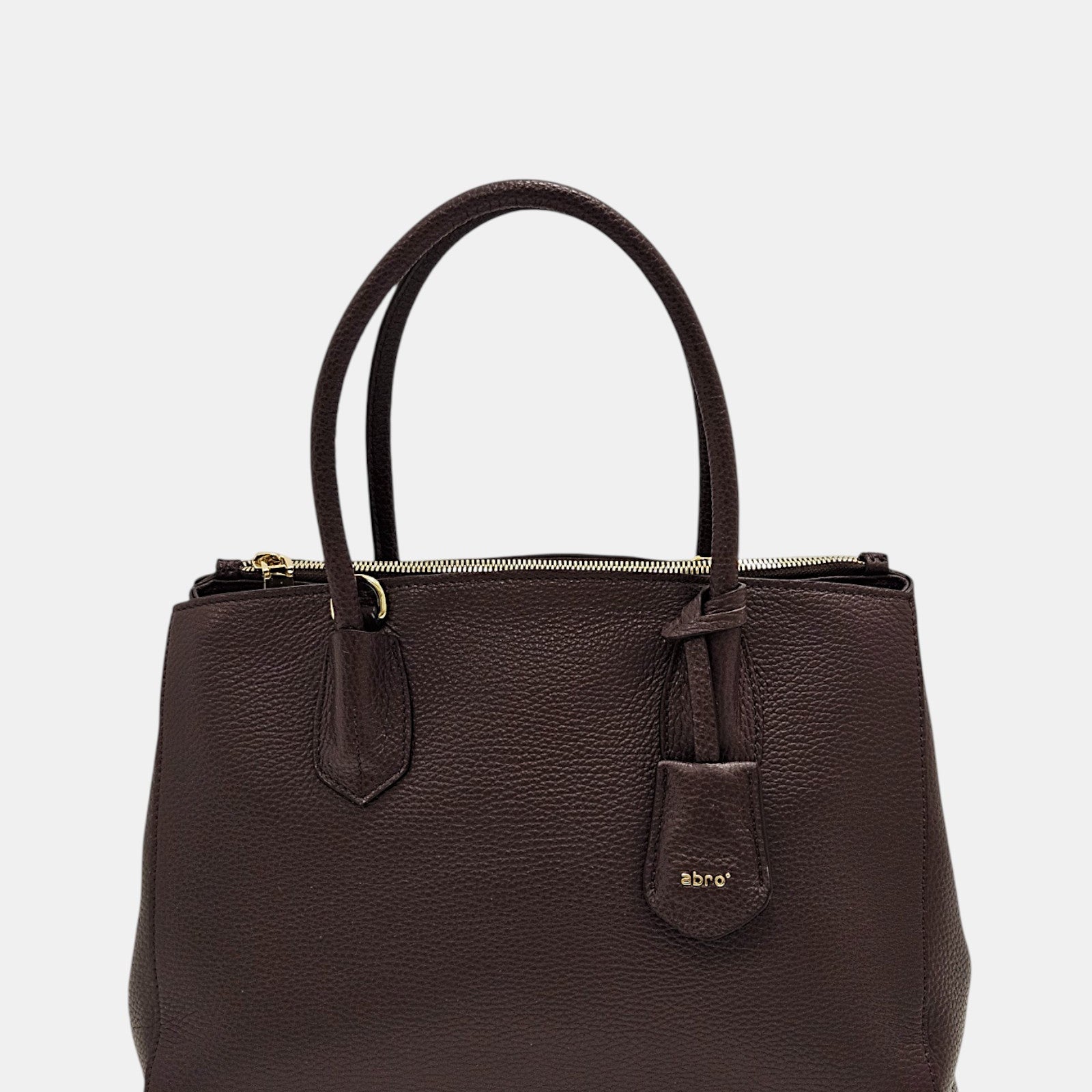 Burgundy Leather Handbag