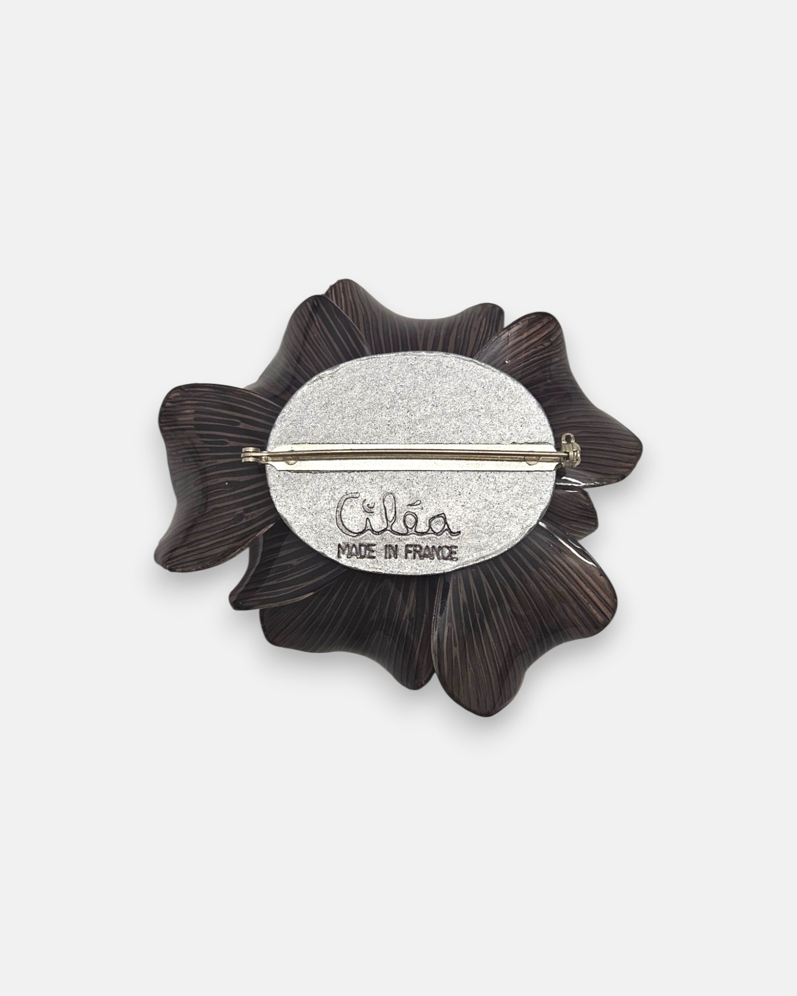 Broche Anémona Bronce